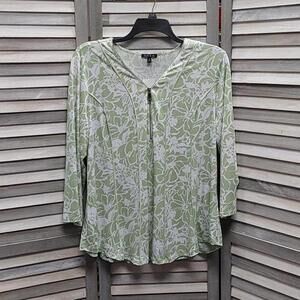 Stylish Floral Print Tunic Top | Sami & Jo | X Large